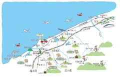 加賀観光マップ